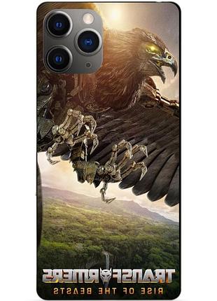 Силіконовий чохол бампер для iphone 11 pro з малюнком ейрейзор зверобати трансформери transformers