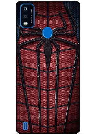 Силіконовий чохол бампер для zte blade a51 з картинкою людина-павук spider man