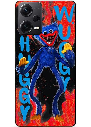 Силіконовий бампер чохол для xiaomi redmi note 12 pro plus з малюнком huggy wuggy хаггі вагі