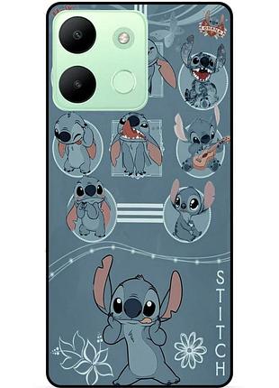 Силіконовий бампер чохол для infinix smart 7 hd з картинкою стіч stitch