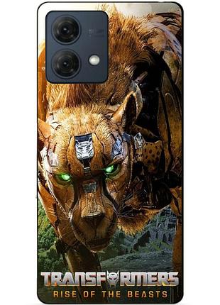 Силіконовий чохол бампер для motorola moto g84 з малюнком читор зверобати трансформери transformers