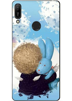 Бампер силиконовый чехол для huawei y6 2019 с рисунком любимый зайка гапчинская