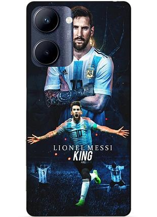 Силіконовий чохол бампер для realme c33 з малюнком messi or мессі