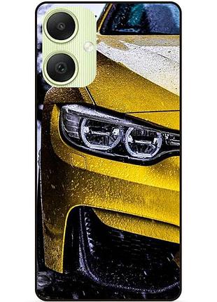 Силиконовый чехол бампер для samsung a05 с рисунком bmw бмв машина авто