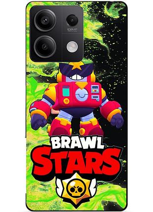 Силіконовий бампер чохол для xiaomi redmi note 14s з героєм бравл вольт