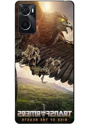 Силіконовий бампер чохол для oppo a76/a96 з малюнком ейрейзор зверобати transformers трансформери