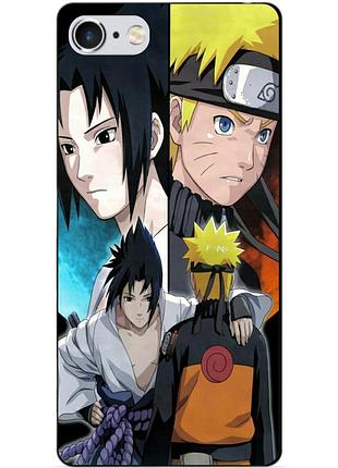 Силиконовый чехол бампер для iphone 6 с рисунком наруто узумаки naruto