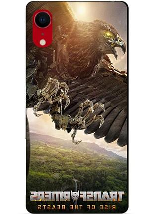 Силіконовий чохол бампер для iphone xr з малюнком ейрейзор зверобати трансформери transformers