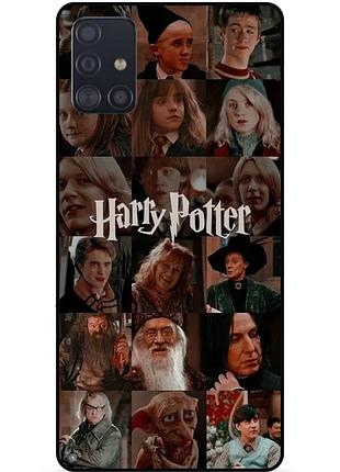 Чехол силиконовый бампер для samsung m51 с рисунком harry potter гарри поттер