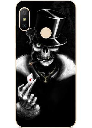 Бампер силіконовий для huawei p20 lite з малюнком карта