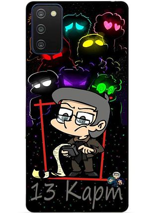 Силіконовий бампер чохол для samsung a03s з героєм 13 карт куромаку