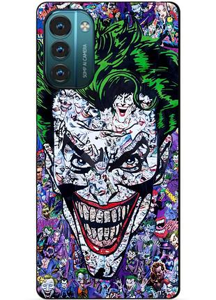 Силіконовий чохол бампер для nokia g21 з малюнком джокер joker