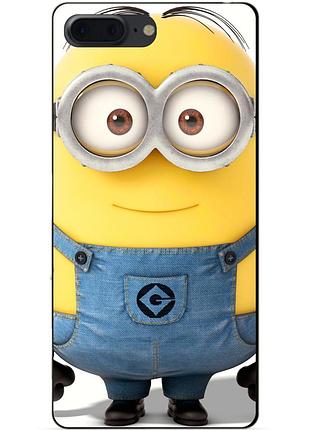 Силіконовий чохол бампер для iphone 7 plus з малюнком міньйон стюарт minion
