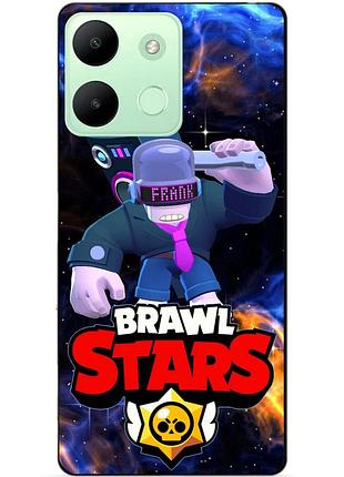 Силіконовий бампер чохол для infinix smart 7 hd з героєм космічний бравл френк
