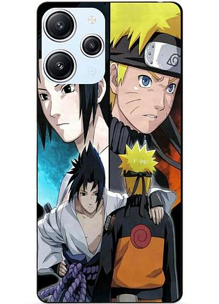 Силиконовый бампер чехол для xiaomi redmi 12 рисунок наруто узумаки naruto