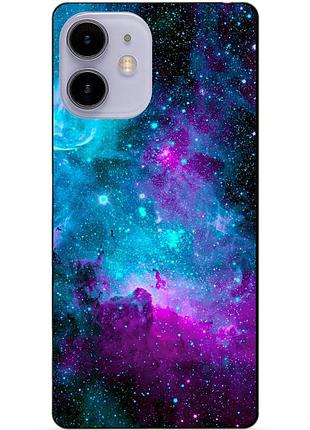 Силіконовий чохол бампер для iphone 11 з малюнком галактика космос