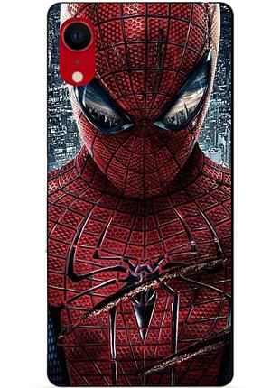 Силіконовий чохол бампер для iphone xr людина-павук spider man