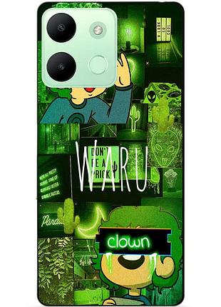 Силіконовий чохол бампер для infinix smart 7 hd вару 13 карт