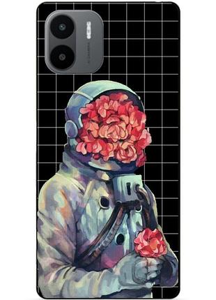 Силіконовий бампер чохол для xiaomi redmi a1/a2 з малюнком скафандр