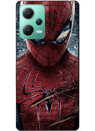 Силіконовий чохол бампер для xiaomi redmi note 12 5g людина-павук spider man