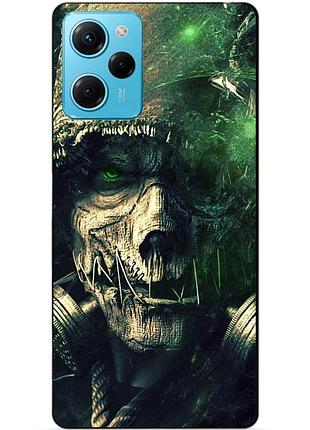 Силиконовый чехол бампер для xiaomi redmi note 12 pro speed edition с рисунком сталкер пугало джо́натан крейн