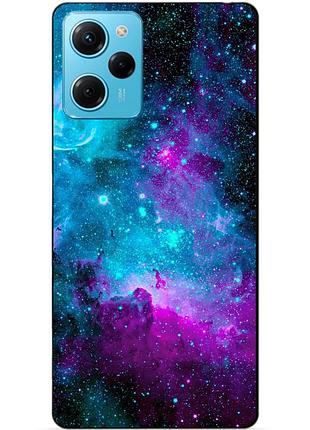 Силіконовий чохол бампер для xiaomi redmi note 12 pro speed edition з малюнком галактика космос
