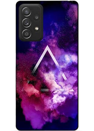 Силіконовий чохол бампер для samsung a32 з малюнком космос галактика
