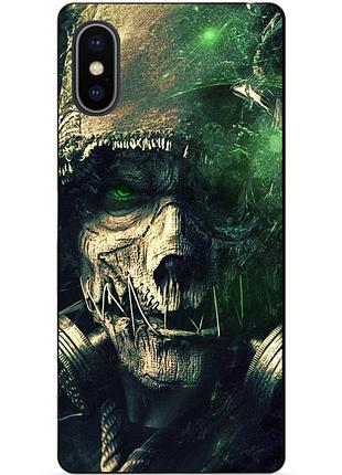 Силиконовый чехол бампер для iphone xs с рисунком сталкер пугало джо́натан крейн бэтмен