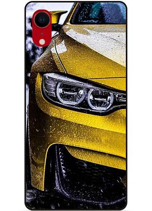 Силіконовий чохол бампер для iphone xr з малюнком bmw бмв машина авто
