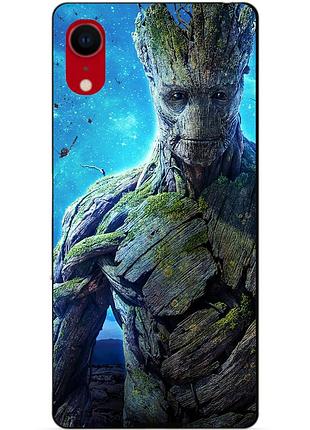 Силіконовий чохол бампер для iphone xr з малюнком грут groot стражі галактики