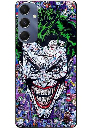 Силиконовый чехол бампер для samsung m34 5g с рисунком джокер joker
