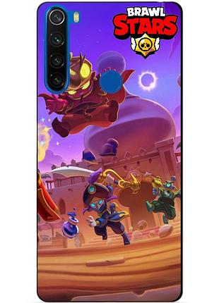 Силиконовый чехол бампер для xiaomi redmi note 8t базар тары джин