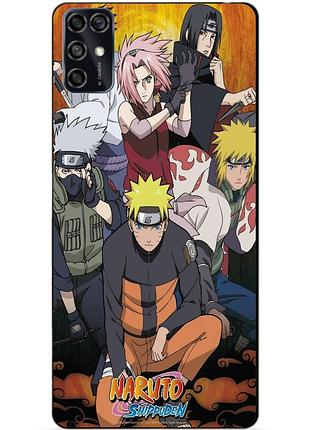 Чехол силиконовый бампер для zte blade v2020 smart с рисунком naruto наруто аниме