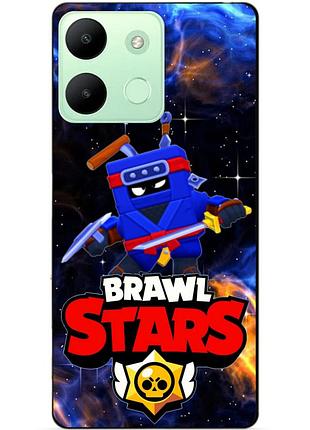 Силіконовий бампер чохол для infinix smart 7 hd з героєм космічний бравл еш
