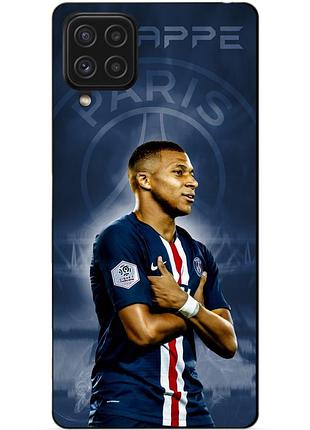 Чехол силиконовый бампер для samsung m32 с рисунком мбаппе псж mbappe