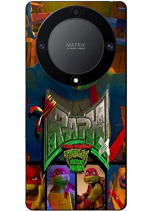 Чехол силиконовый бампер для huawei honor magic 6 lite с рисунком раф raph черепашки ниндзя