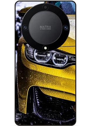 Чехол силиконовый бампер для huawei honor magic 6 lite с рисунком bmw бмв машина авто