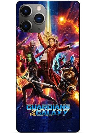 Силіконовий чохол бампер для iphone 11 pro max з картинкою стражі галактики guardians of the galaxy