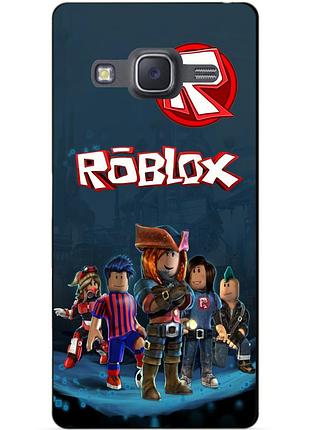 Силиконовый бампер чехол для samsung j7 2015 galaxy j700 рисунком roblox
