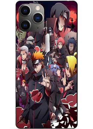 Силіконовий чохол бампер для iphone 11 pro з малюнком наруто naruto аніме