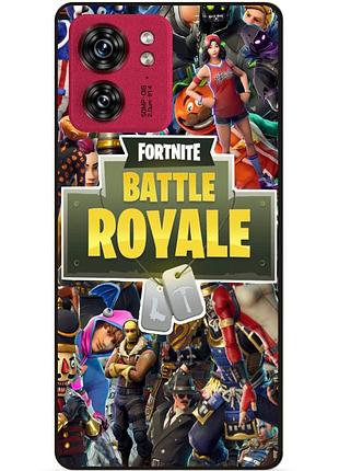 Силіконовий чохол бампер для motorola edge 40 гра fortnite фортнайт