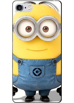 Силиконовый чехол бампер для iphone 6 с рисунком миньон стюарт minion