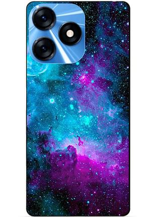 Силіконовий чохол бампер для tecno spark 10 з малюнком галактика космос