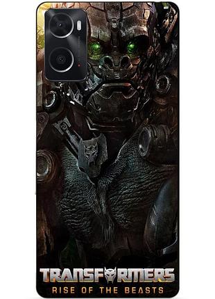 Силіконовий бампер чохол для oppo a76/a96 з малюнком ейплінк зверобати transformers трансформери