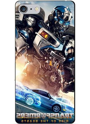 Силіконовий чохол бампер для iphone 6 plus з малюнком міраж трансформери