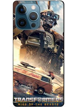 Силіконовий чохол бампер для iphone 12 pro max з малюнком вілджек трансформери
