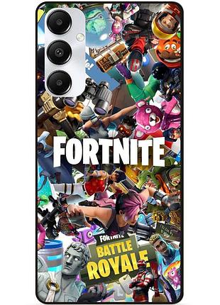 Силіконовий чохол бампер для samsung a05s з картинкою fortnite фортнайт