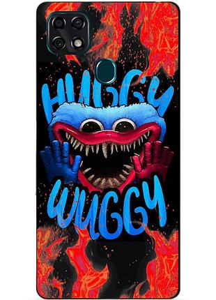 Силіконовий чохол бампер для zte blade 20 smart з малюнком хаггі вагі huggy wuggy