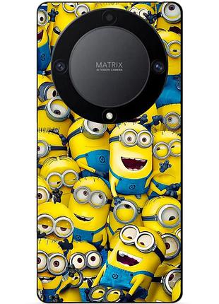 Чехол силиконовый бампер для huawei honor magic 6 lite с рисунком миньоны minion