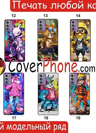 Силиконовый чехол с рисунком мультяшки marvel для nokia 2